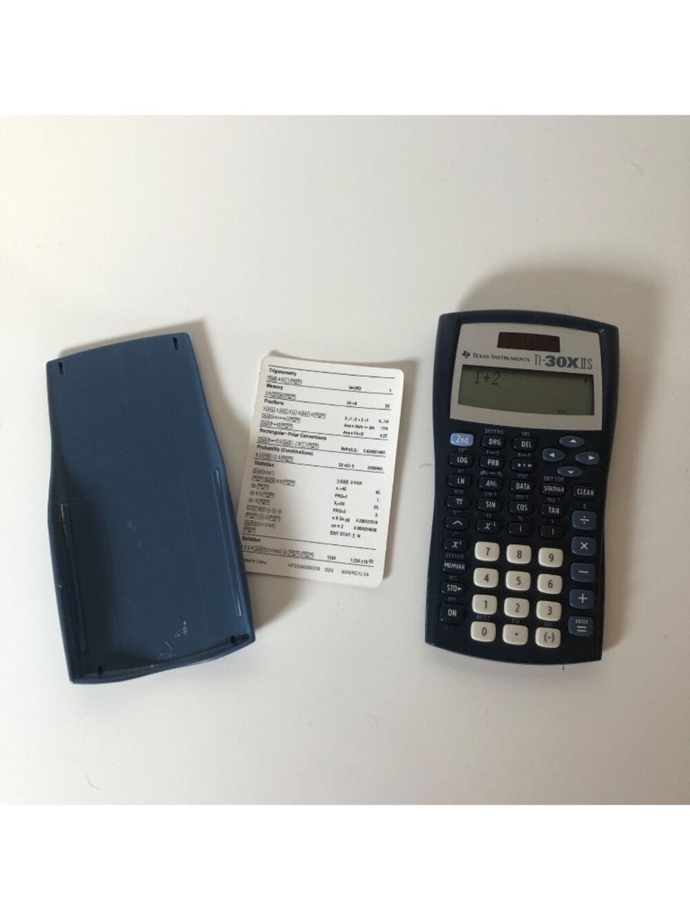 Texas Instruments TI-30X IIS Scientific Calculator With Protective Case School